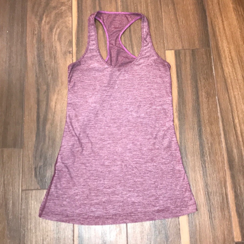 Lululemon burgundy tank